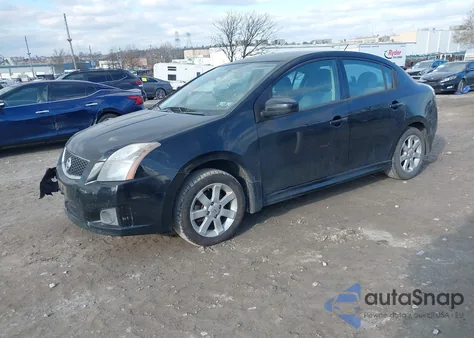 2012 Nissan Sentra 2.0 Sr z USA, uszkodzony, nr VIN 3N1AB6AP6CL615028